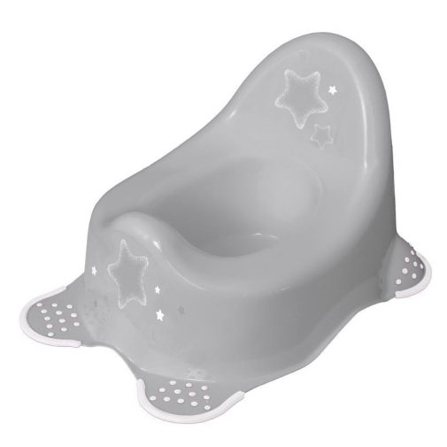 KEEEPER Csúszásmentes bili Adam Stars szürke