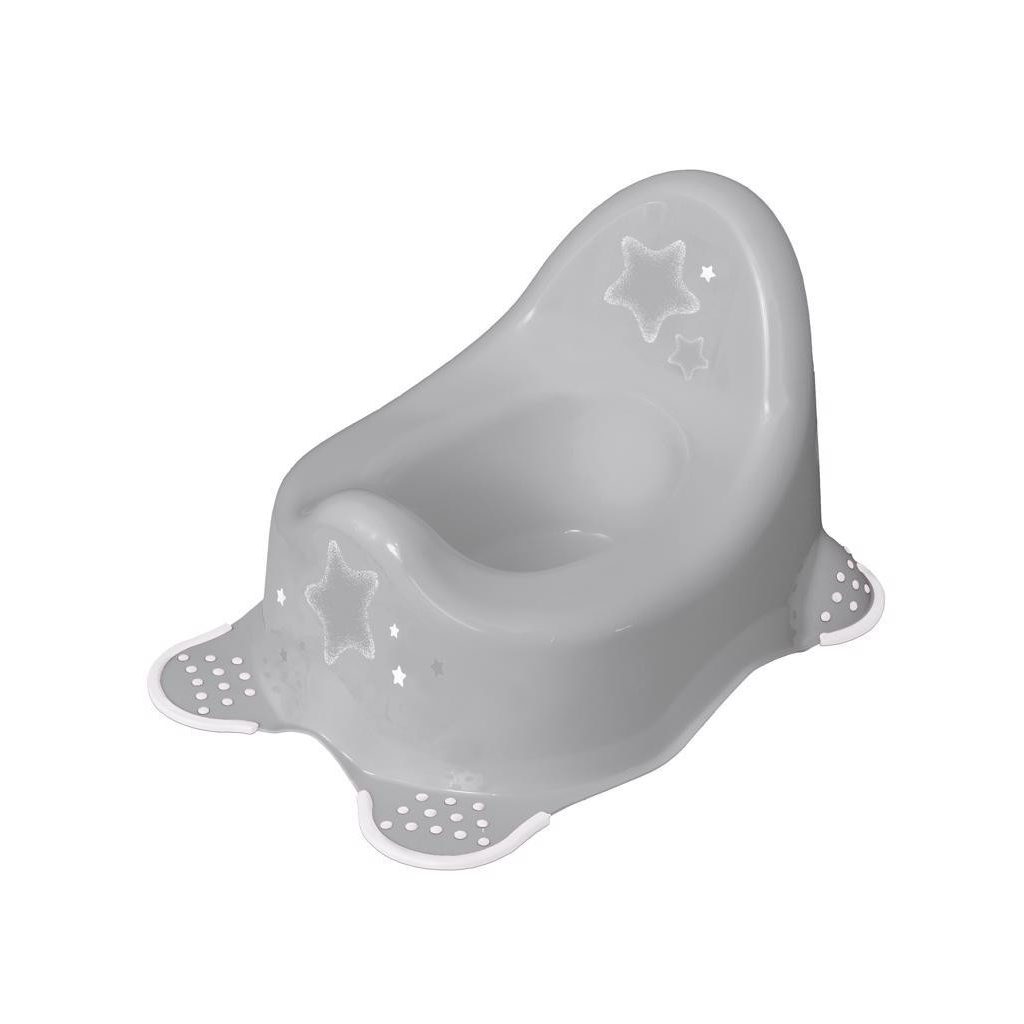 KEEEPER Csúszásmentes bili Adam Stars szürke