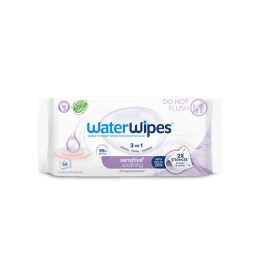   12x WATERWIPES Nedves törlőkendők Soothing clean 3in1  60 db  ( 720 db )