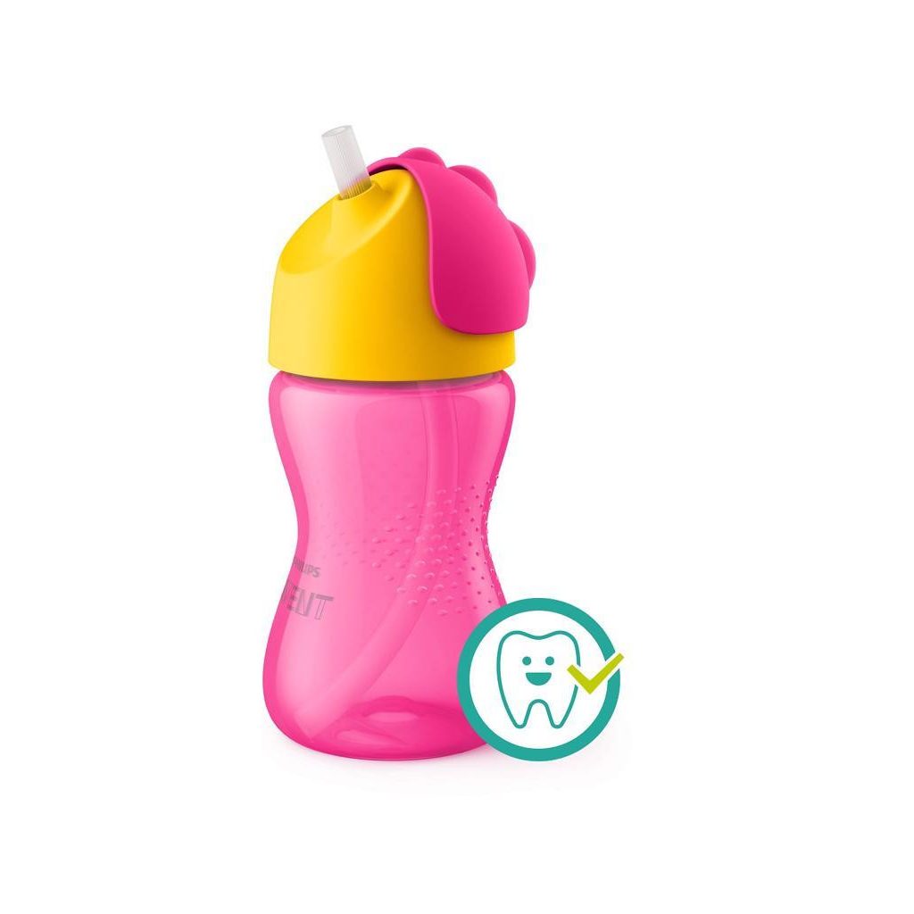 Philips AVENT SCF798/02 Itatópohár rugalmas szívószállal 300ml lányos+akció