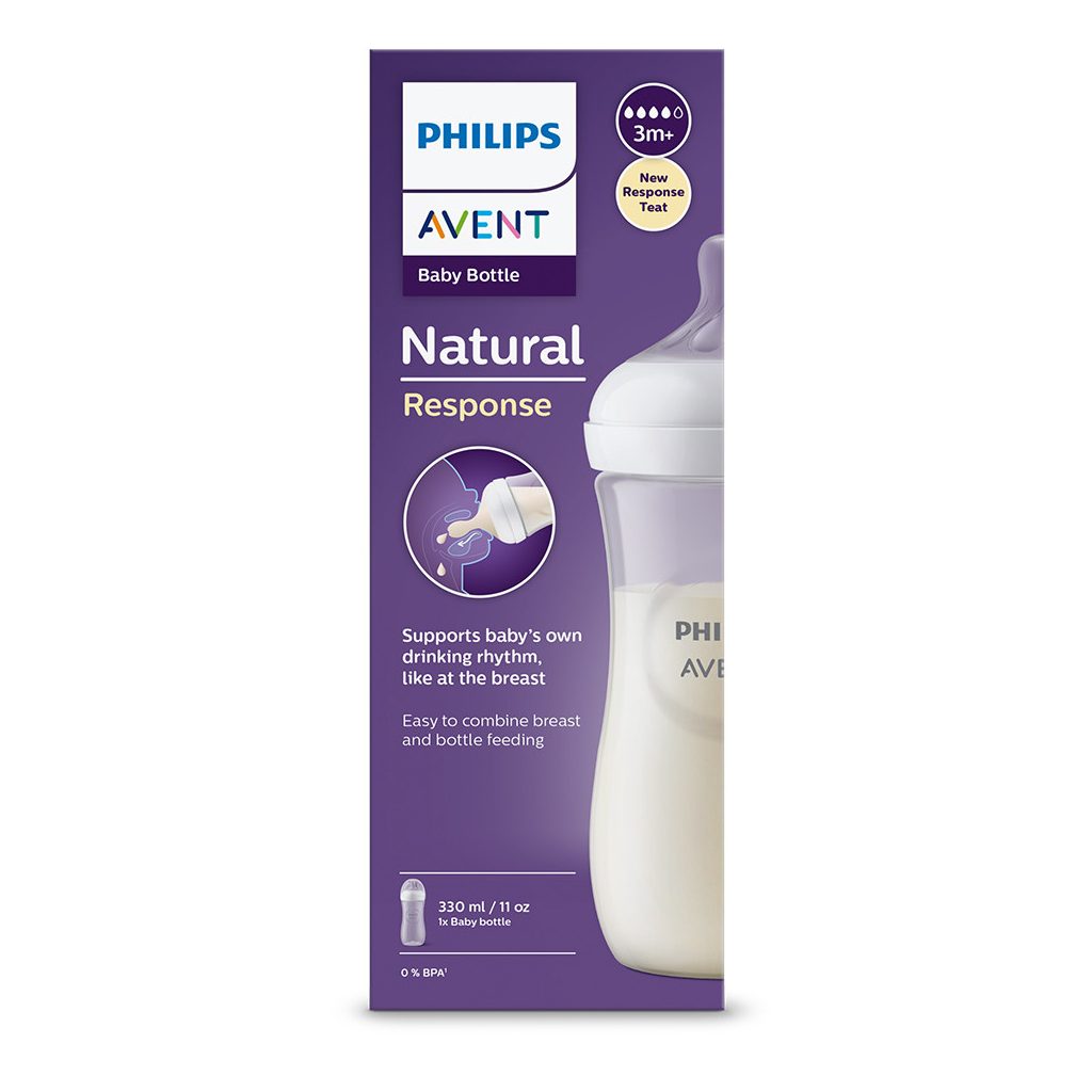 Philips AVENT Natural Response cumisüveg 330 ml, 3h+ +akció