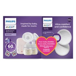 Philips AVENT Elektromos mellszívó DUO SCF397/31+Ajándék