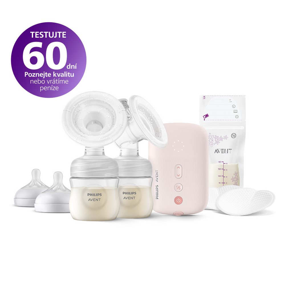 Philips AVENT Elektromos mellszívó DUO SCF397/31+Ajándék