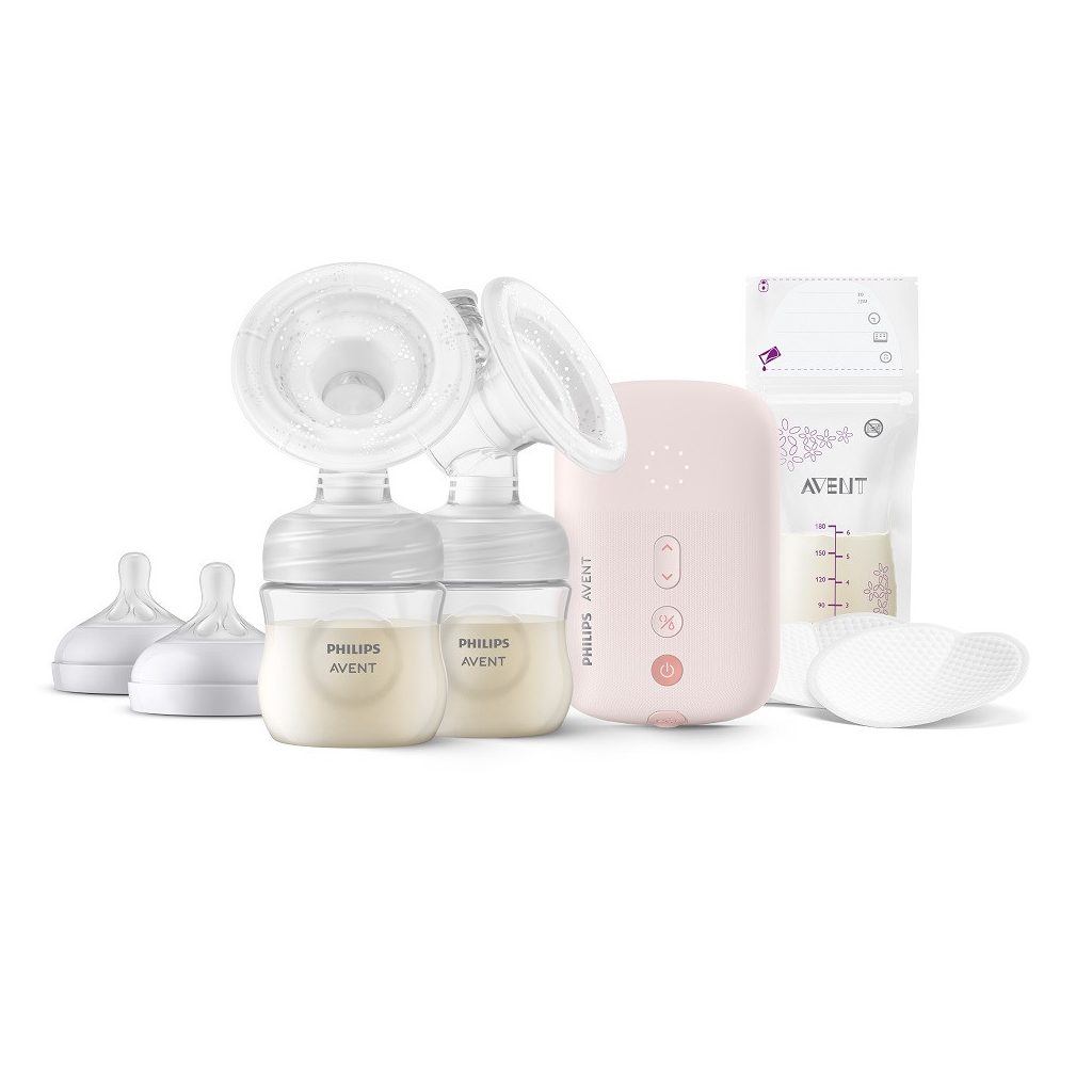 Philips AVENT Elektromos mellszívó DUO SCF397/31+Ajándék