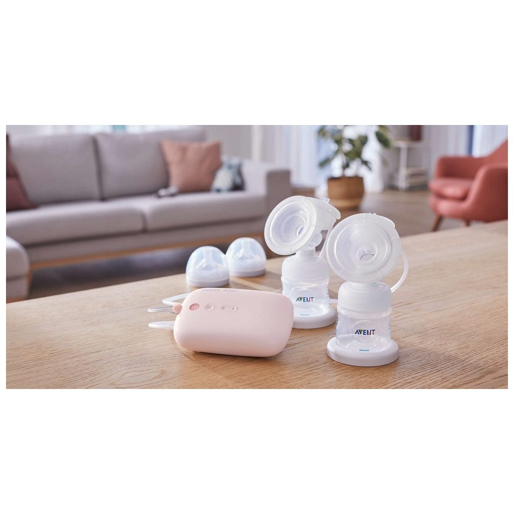 Philips AVENT Elektromos mellszívó DUO SCF397/31+Ajándék