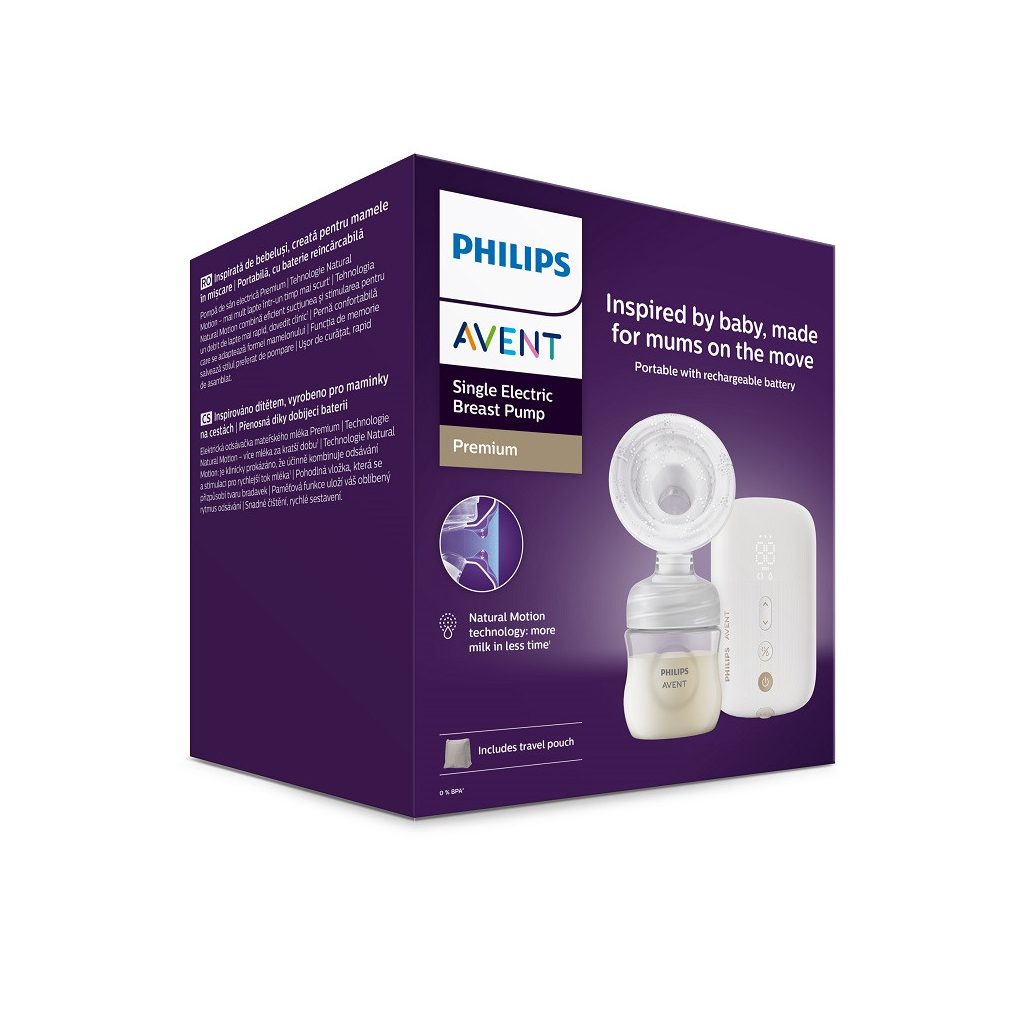 Philips AVENT Elektromos mellszívó, tölthető SCF396/31+Ajándék