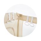 Chipolino utazóágy kapaszkodó karikák (4db)