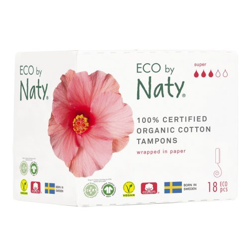 ECO BY NATY Női tamponok (18 db) - super