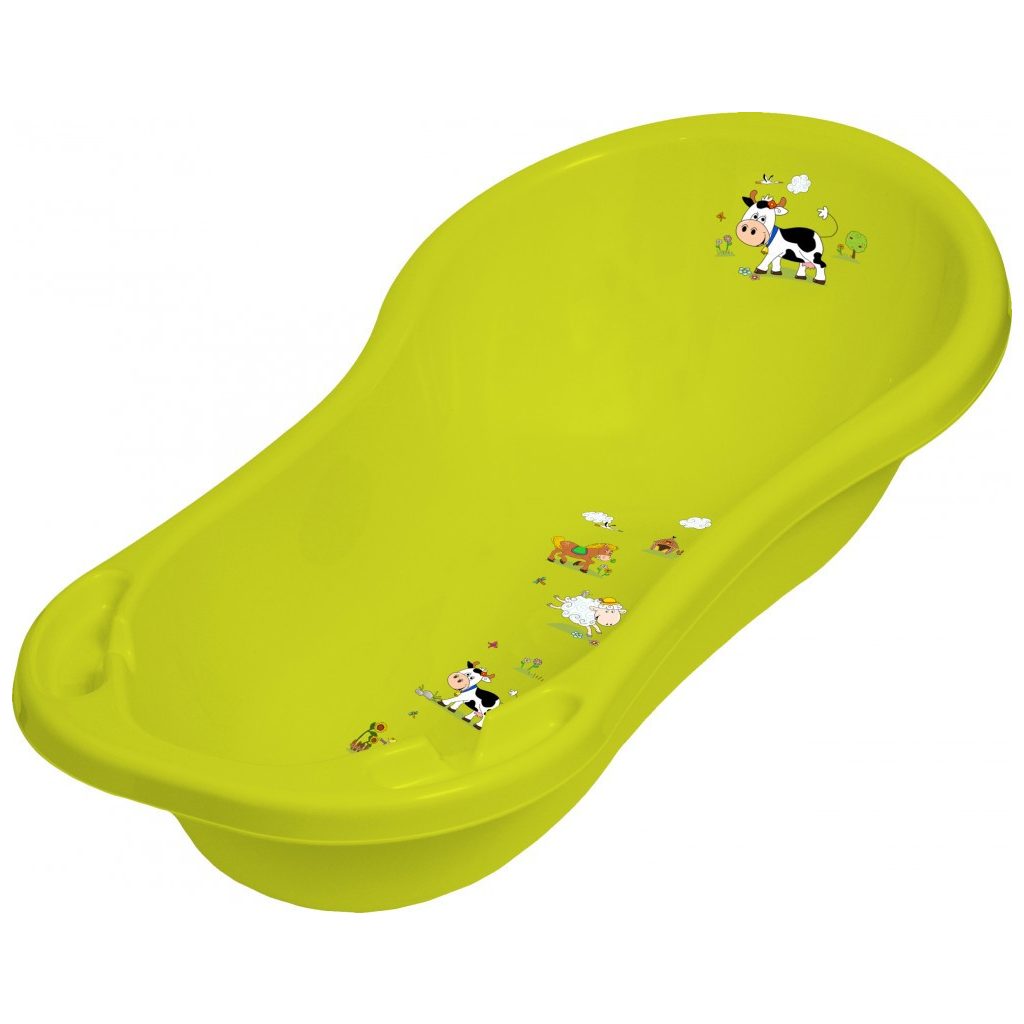 Lorelli piskóta kád 100cm - Farm - Zöld