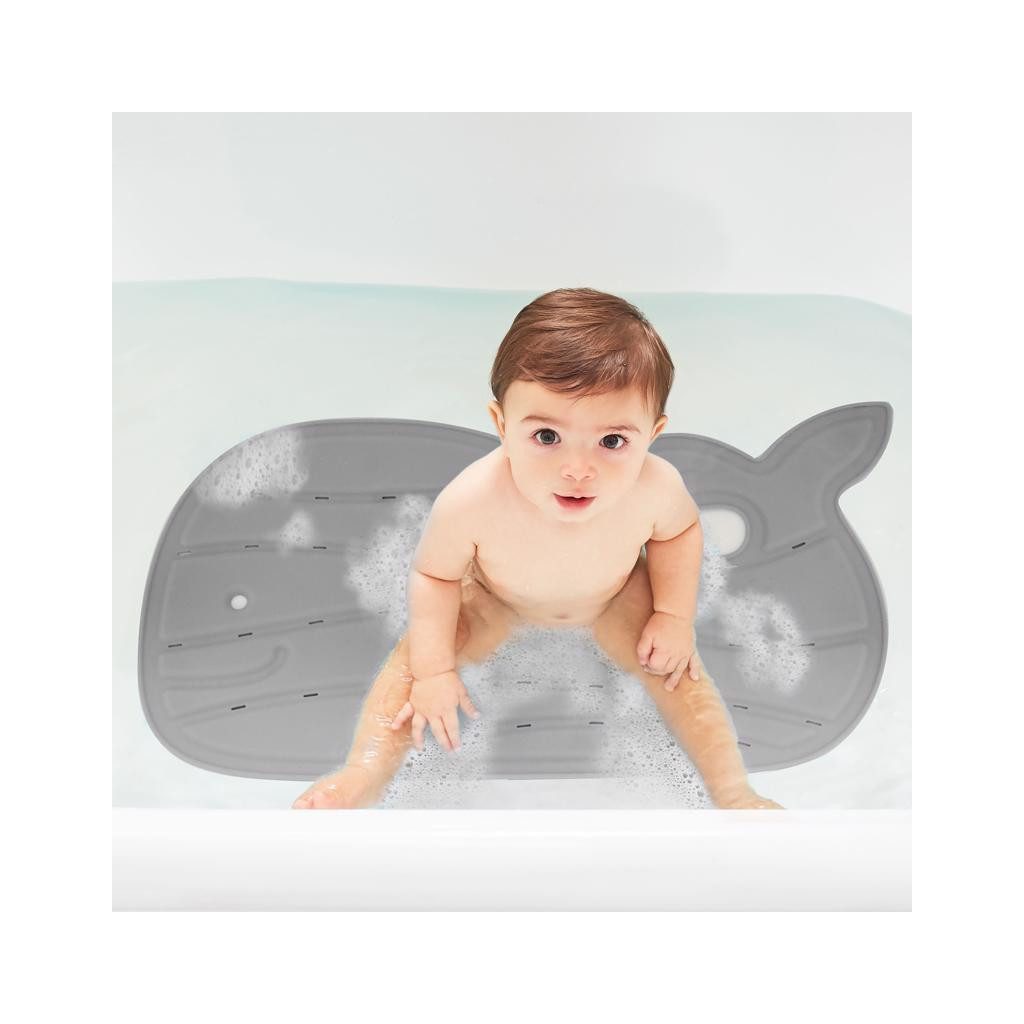 SKIP HOP Moby csúszásgátló fürdőszőnyeg, szürke