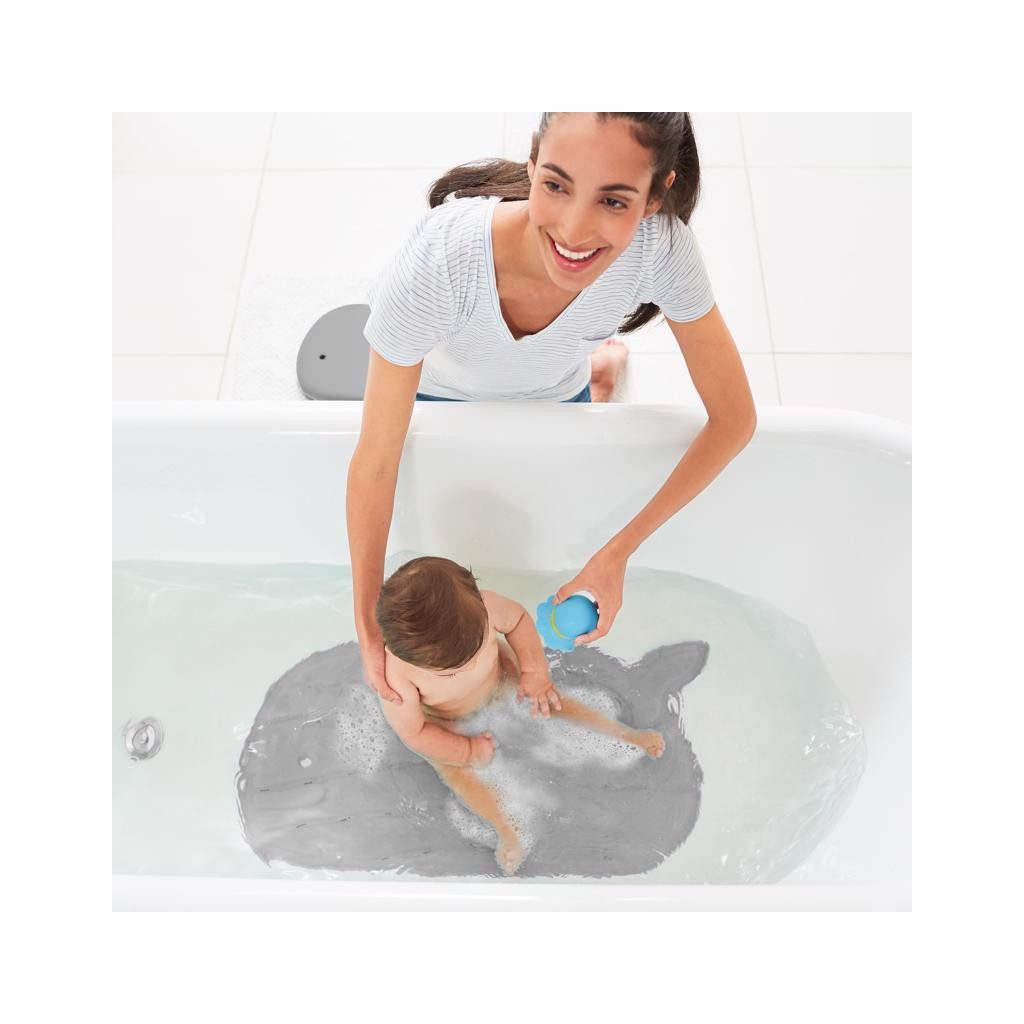 SKIP HOP Moby csúszásgátló fürdőszőnyeg, szürke