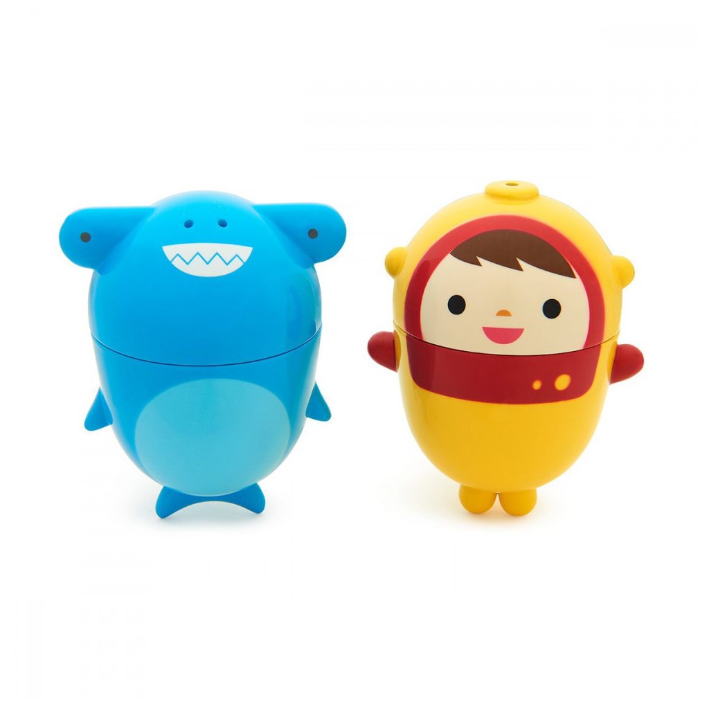 Munchkin fürdőjáték - CleanSqueeze™ spriccelős pingvin & rozmár vagy búvár & cápa