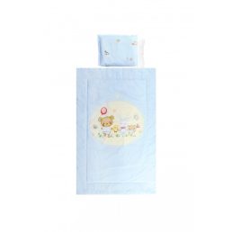 Lorelli 3 részes ágynemű garnitúra - Bear Party Blue