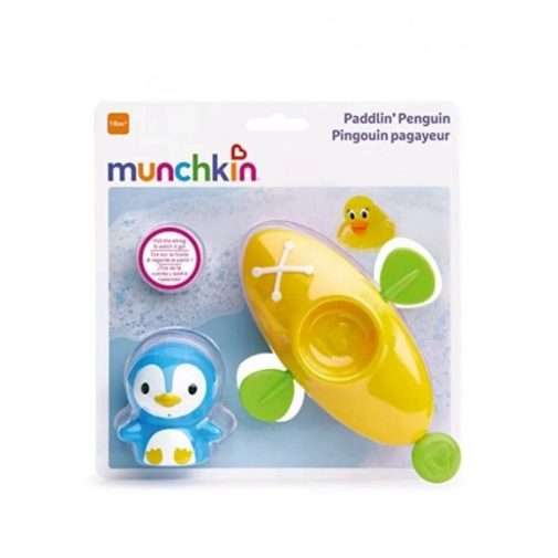 Munchkin fürdőjáték - kajakozó pingvin - BOMBA ÁR!