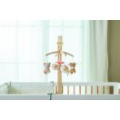 NATTOU Zenélő forgó a kiságy fölé, fa Mila, Zoe & Lana