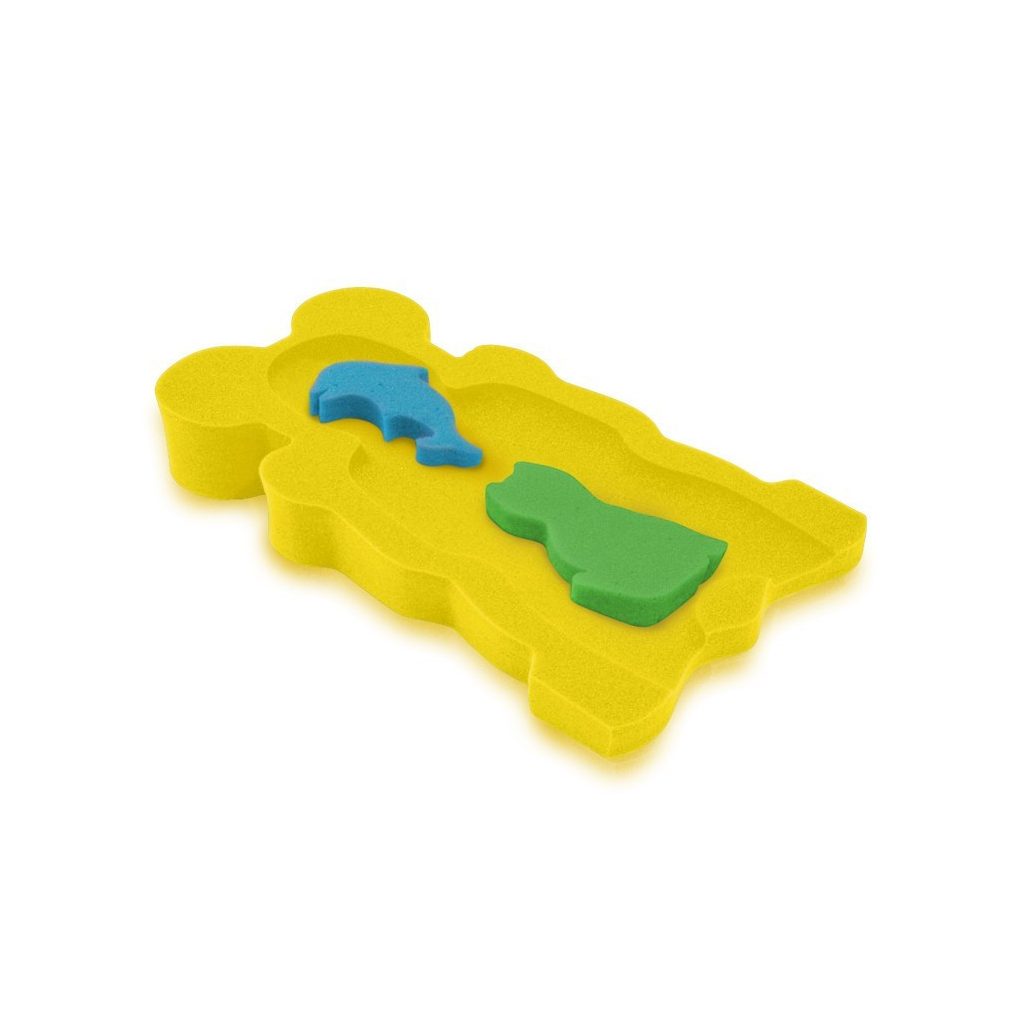 Baby Care Maxi szivacs babatartó - Sárga