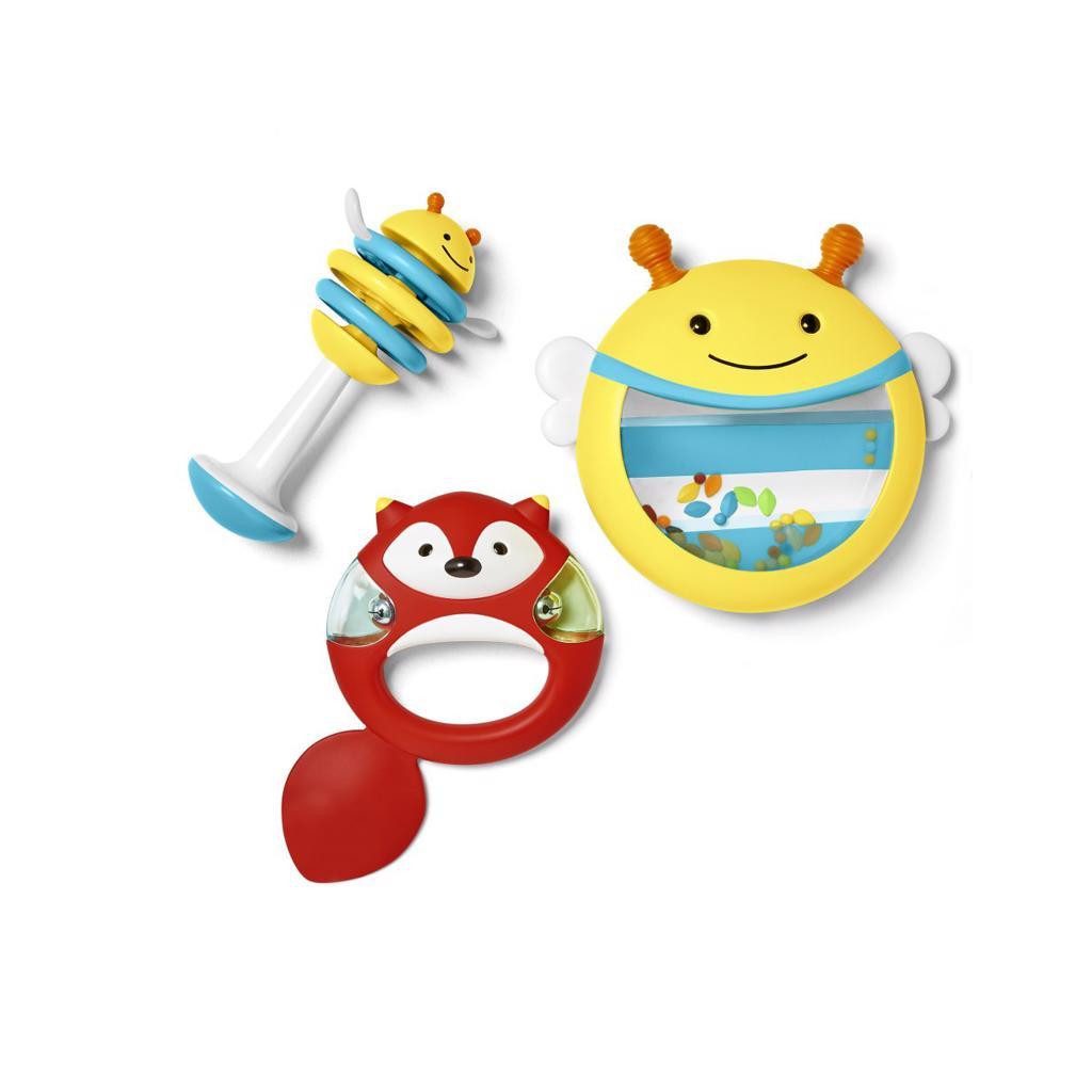 SKIP HOP Explore&More zenei hangszerek készlet, 3 db, 6m+