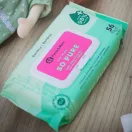 PETITE&MARS Nedves törlőkendő SO PURE bambusz, biológiailag lebomló, 56 db