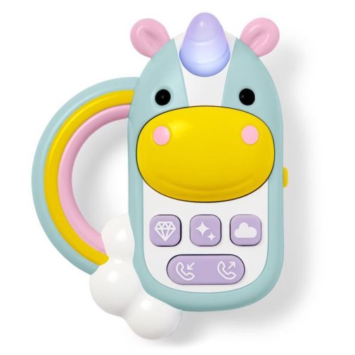 SKIP HOP Zenélő játéktelefon Unikornis 6h+