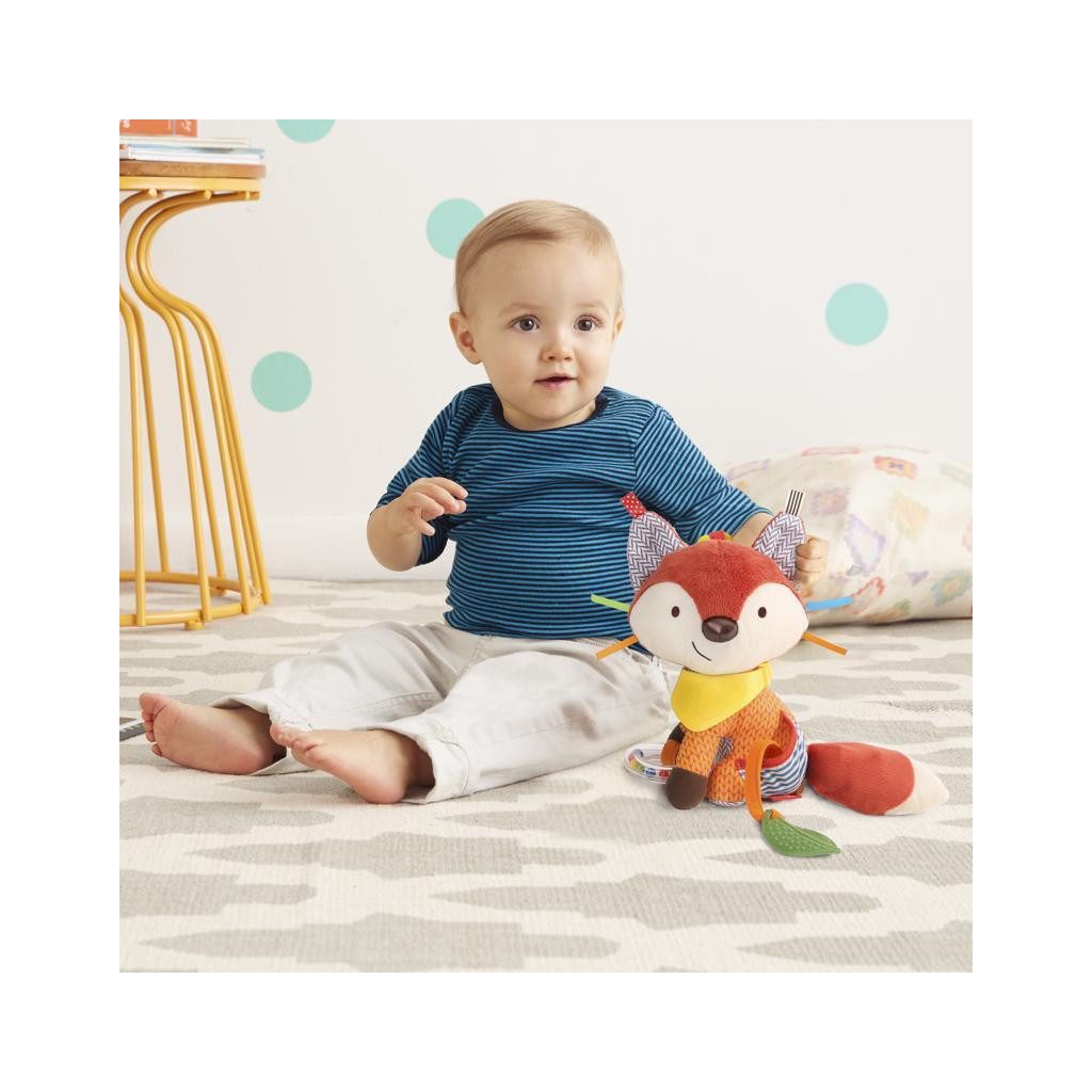 SKIP HOP Aktív játék C gyűrűn Bandana Buddies Rókácska 0m+