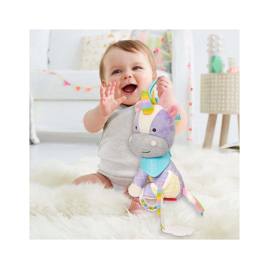 SKIP HOP Aktív játék C gyűrűn Bandana Buddies Egyszarvú 0m+