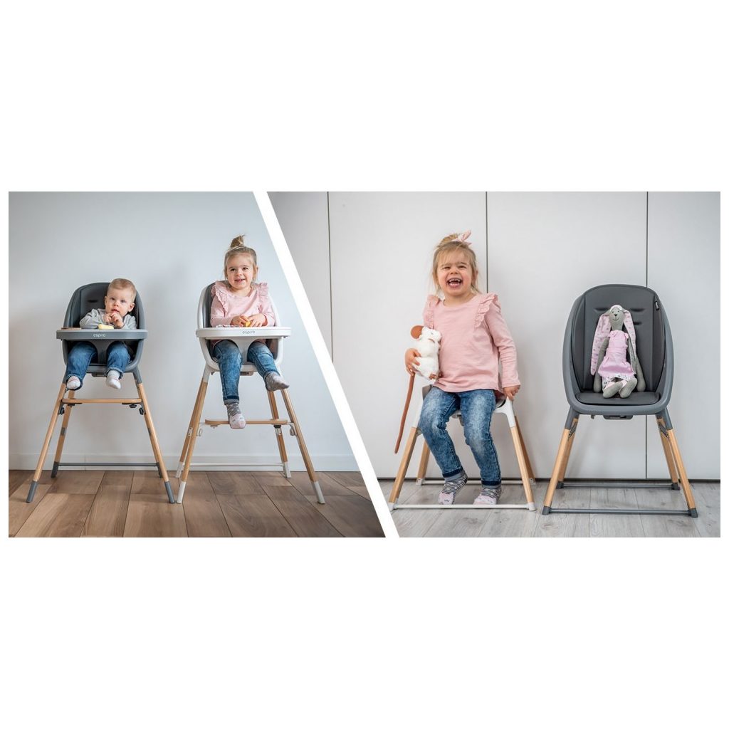 Espiro Sense 4 az 1-ben etetőszék - 07 Gray