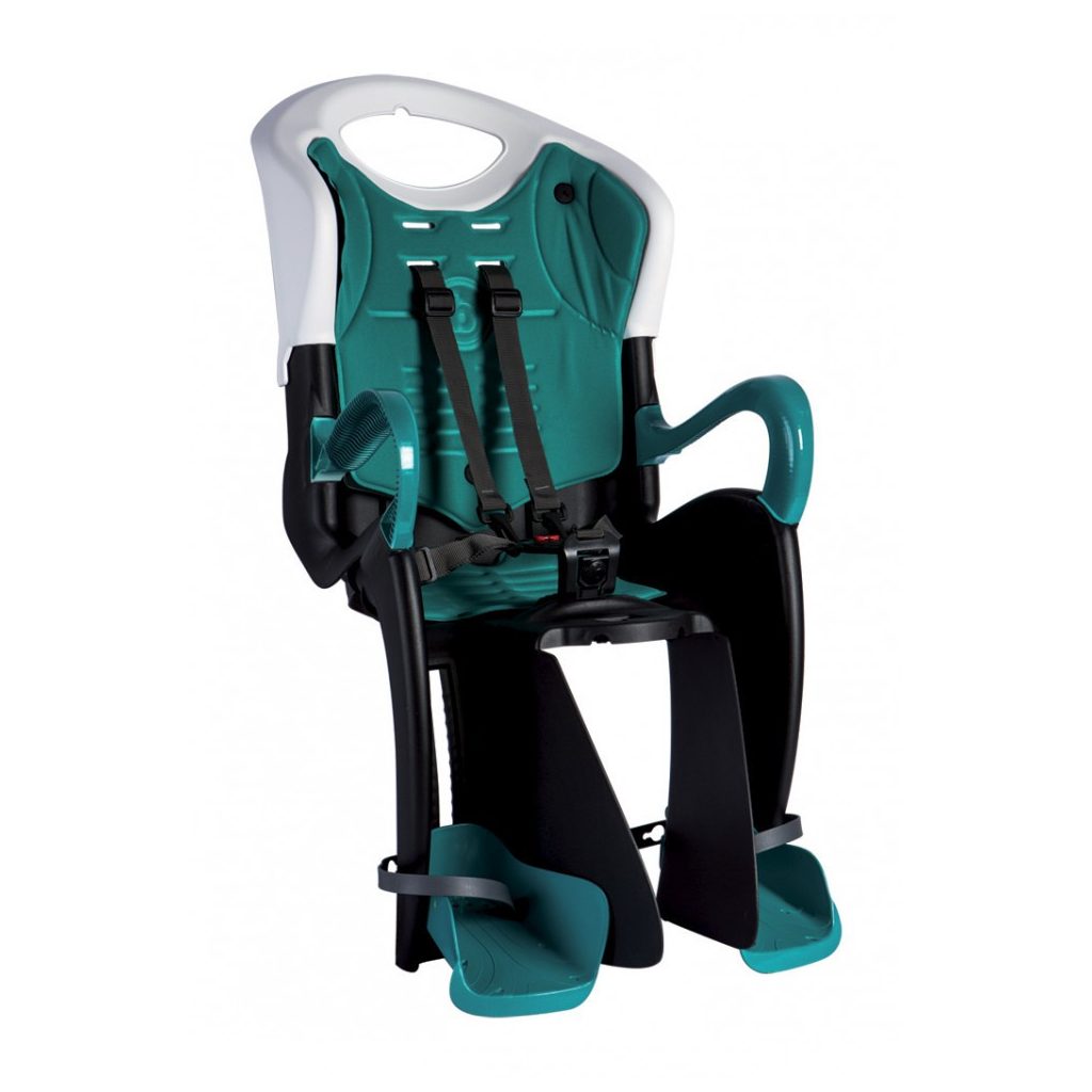 Bellelli Tiger Standard B-Fix bicikliülés 22kg-ig - White Turquoise