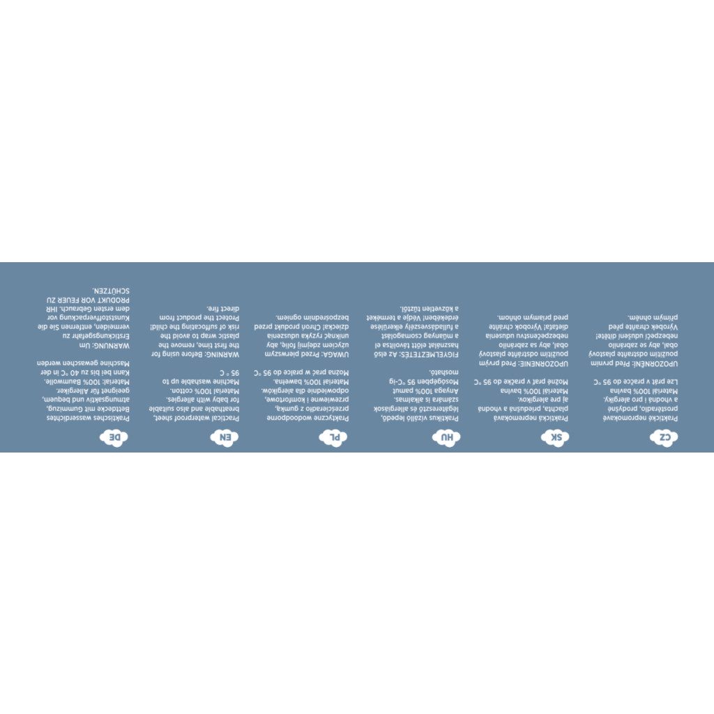 PETITE&MARS Gumis lepedő Soft Dream 120 x 61 Grey