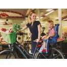 Bellelli Plaza műanyag bicikli kosár - zöld