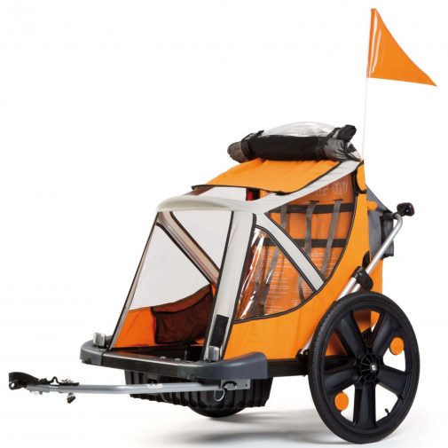 Bellelli B-Travel biciklis utánfutó 32kg-ig - Orange