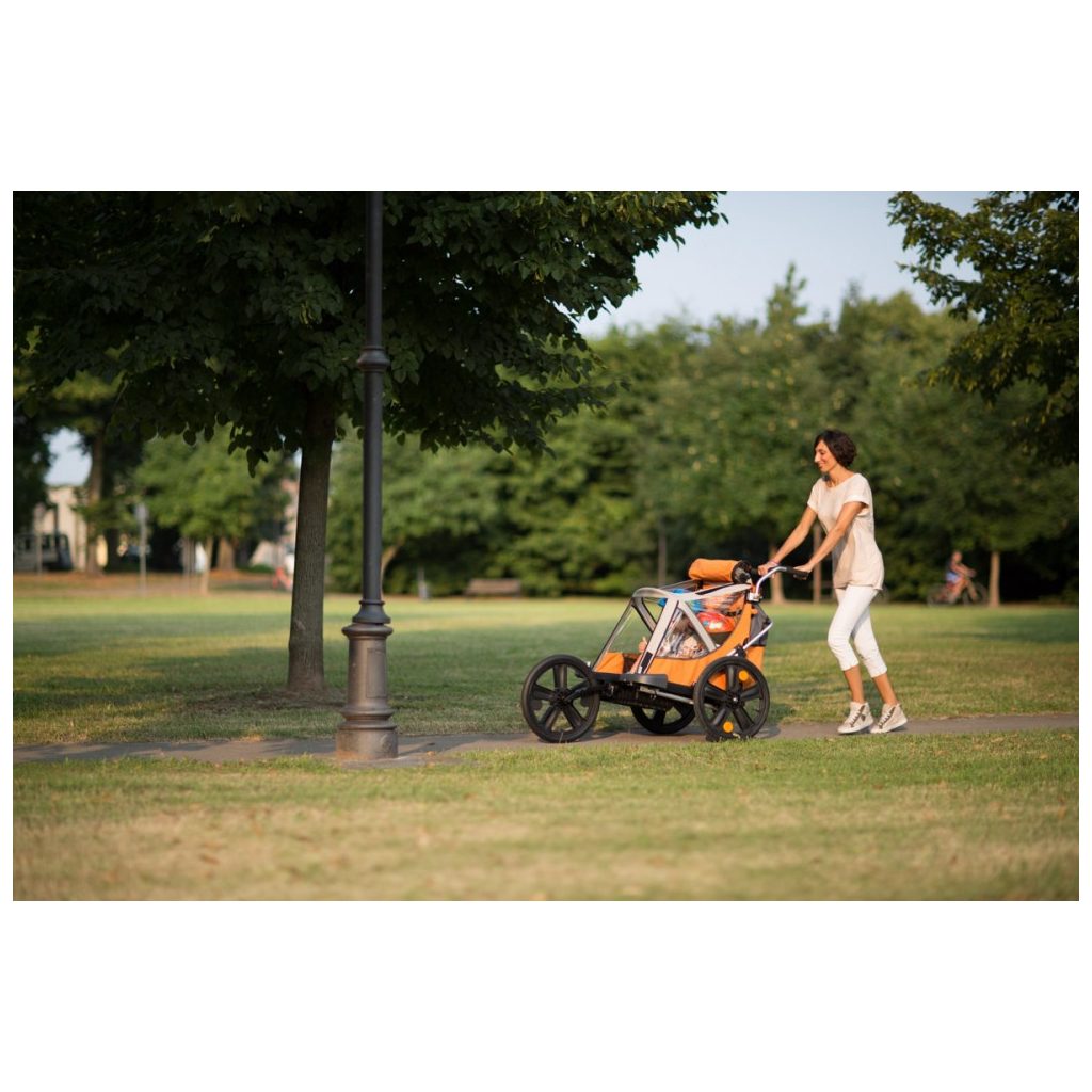 Bellelli Jogging Kit első kerék és tolókar szett biciklis utánfutóhoz