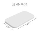 PETITE&MARS Vízhatlan lepedő kiságyakhoz Soft Dream Mini 84x50 White