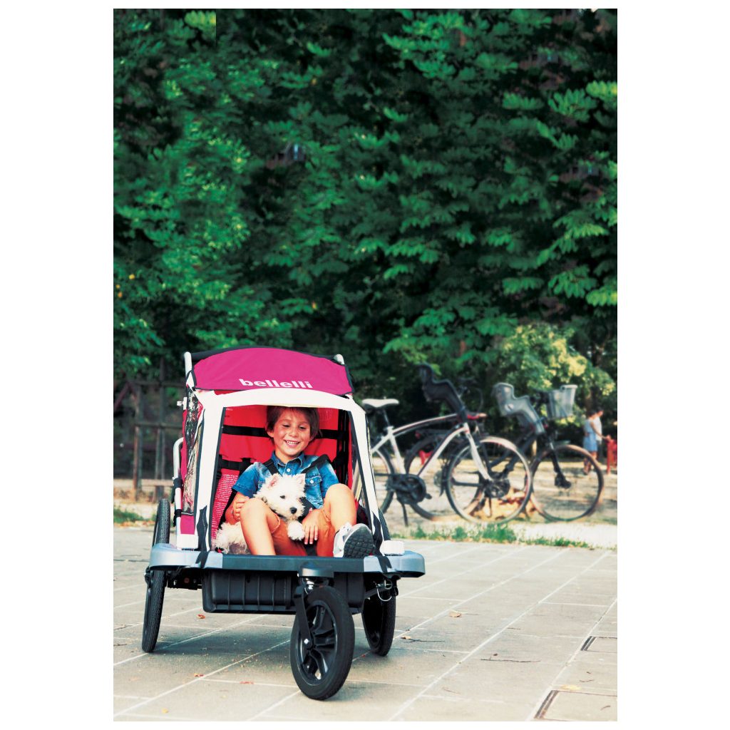 Bellelli Urban Kit első kerék és tolókar szett biciklis utánfutóhoz