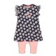 DIRKJE 2 részes C-SO FRESH oops DAISY 68 Navy-Pink szett