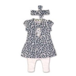   DIRKJE 2 részes szett hajpánttal C-SO SWEET KISS ME 68 Fehér-Kék