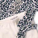 DIRKJE 2 részes szett hajpánttal C-SO SWEET KISS ME 74 White-Blue