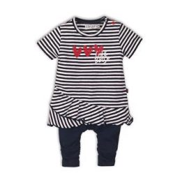 DIRKJE 2 részes C-SO SPORTY GIRL BOSS 56 Navy-White szett