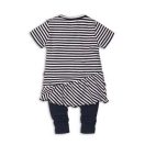 DIRKJE 2 részes C-SO SPORTY GIRL BOSS 56 Navy-White szett