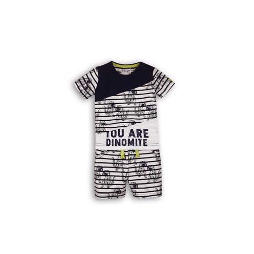DIRKJE 2 részes C-SO SUNNY YOU ARE Dinomite 68 Navy-White szett