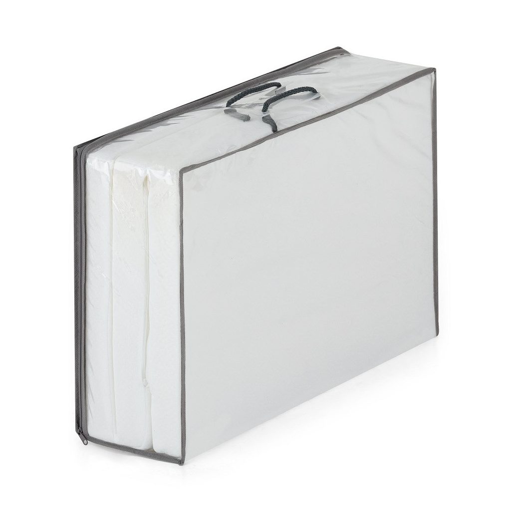 PETITE&MARS  Hordozható összehajtható matrac Foldie White