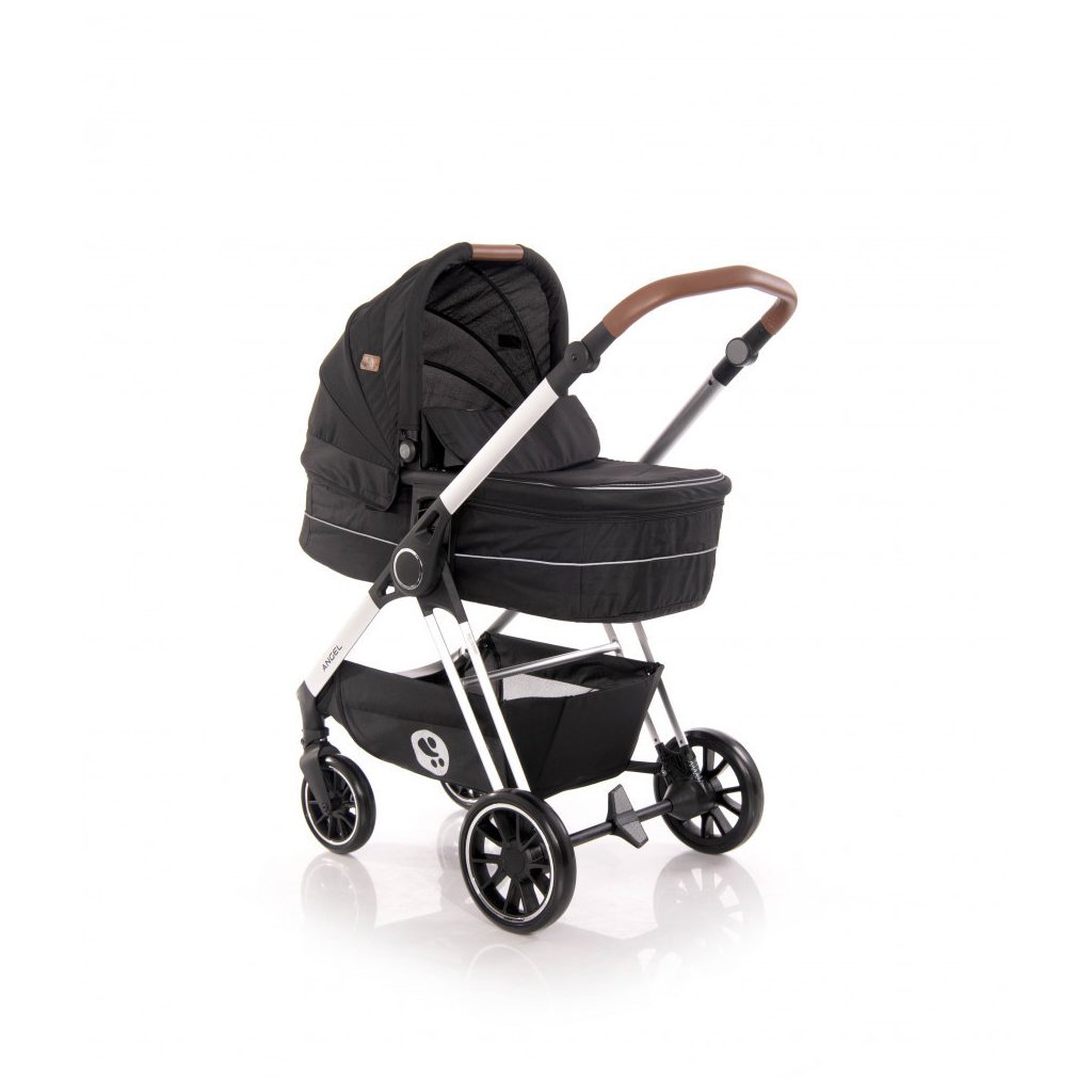 Lorelli Angel 3 az 1-ben multifunkciós babakocsi -  Black 