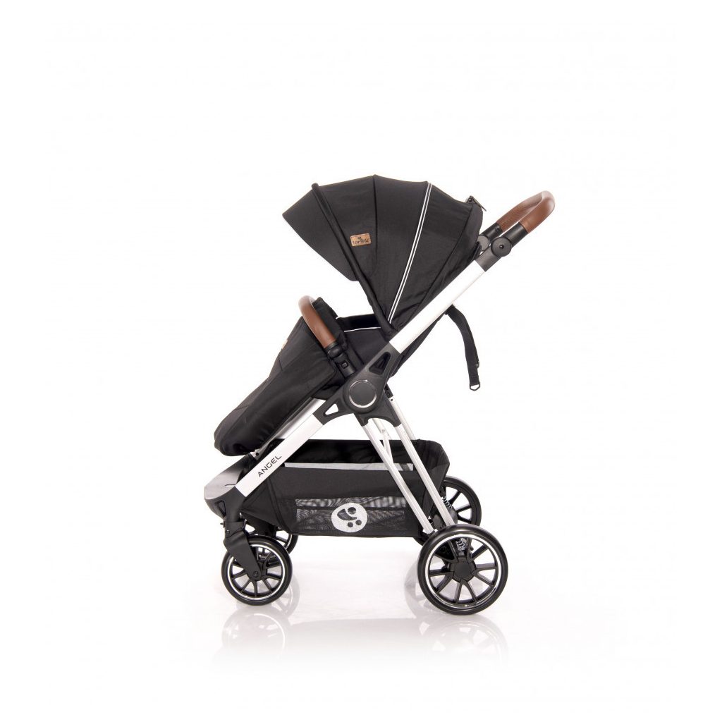 Lorelli Angel 3 az 1-ben multifunkciós babakocsi -  Black 