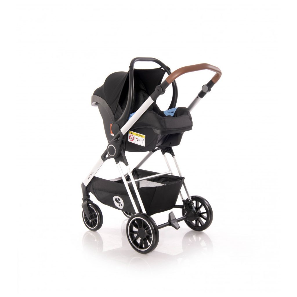 Lorelli Angel 3 az 1-ben multifunkciós babakocsi -  Black 