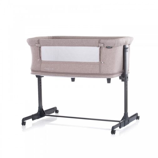Chipolino Mommy 'n Me szülői ágyhoz csatlakoztatható kiságy - Beige 