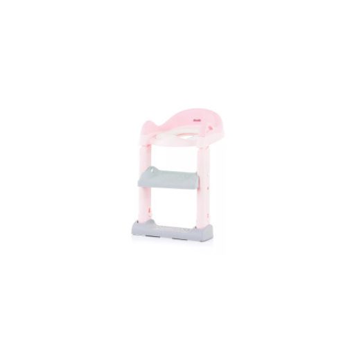 Chipolino Tippy lépcsős wc szűkítő - Pink 