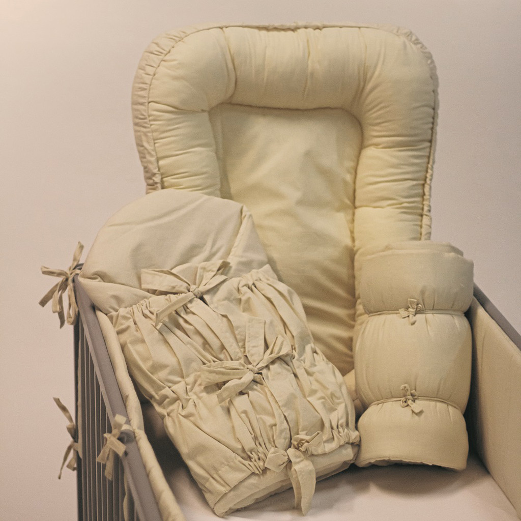 PETITE&MARS Babafészek  FEEL SAFE Dusty Pink 90 x 60 cm