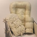 PETITE&MARS Babafészek  FEEL SAFE Dusty Pink 90 x 60 cm