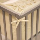 PETITE&MARS Rácsvédő kiságyba  TILLY Light Beige 180 cm