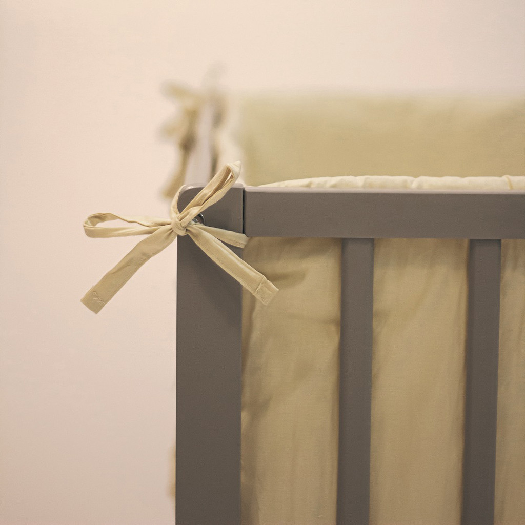 PETITE&MARS Rácsvédő kiságyba  TILLY Light Beige 180 cm