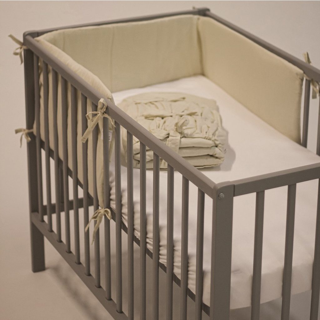 PETITE&MARS Rácsvédő kiságyba  TILLY Light Grey 180 cm